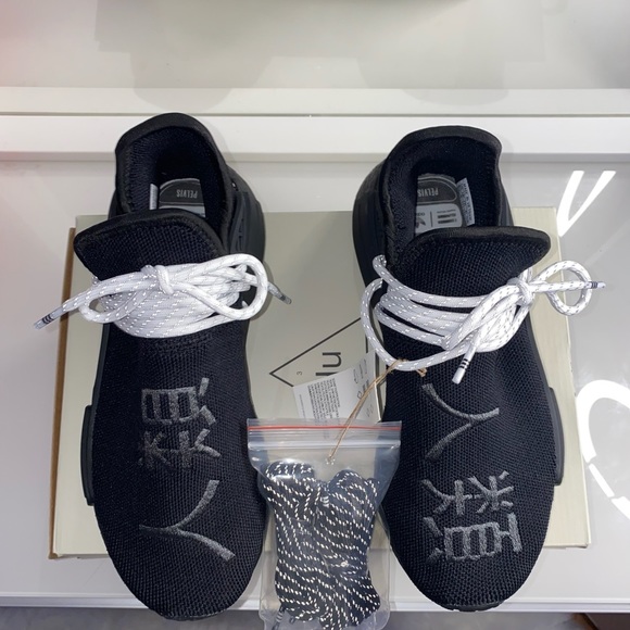 Black adidas HU NMDs - Picture 3 of 5